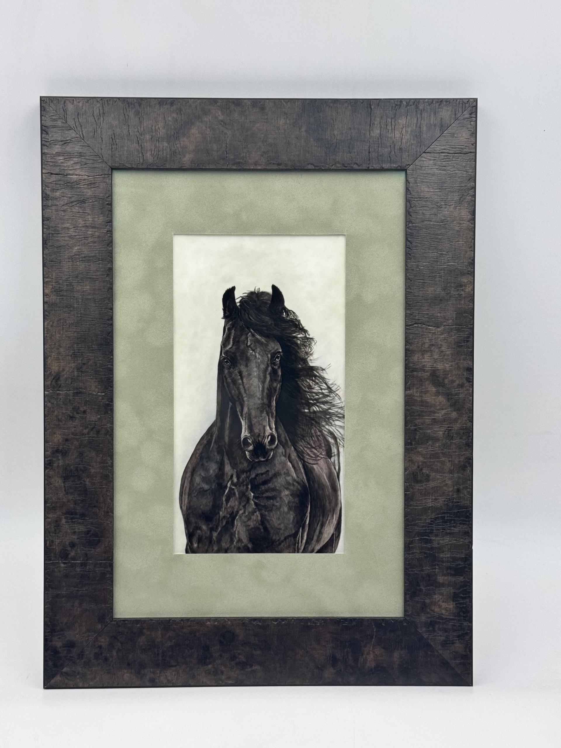 Фризский жеребец. Picture 