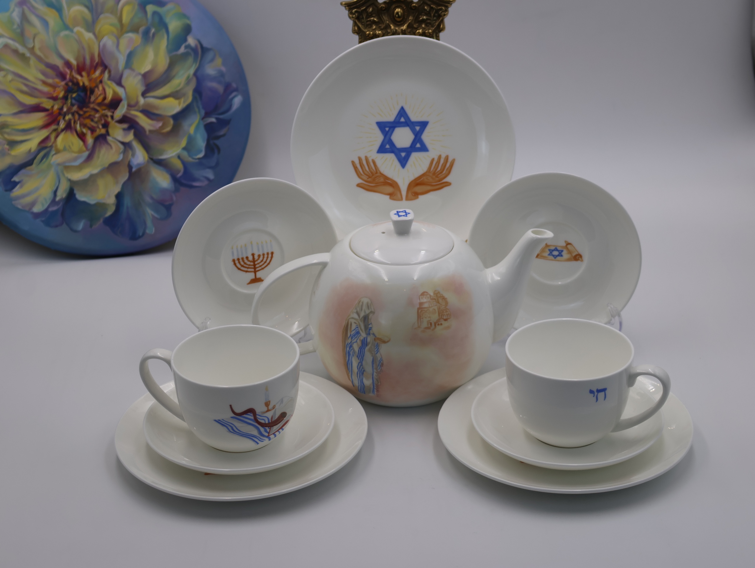 Сервиз в традиционном иудейском стиле. Picture 